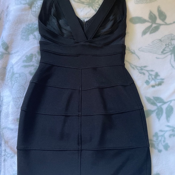 Tadashi, small size, black, casual dress - Picture 2 of 3